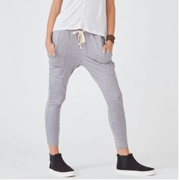 crow collective Pants - Crow Collective Journey Pants Lounge Jogger S Grey